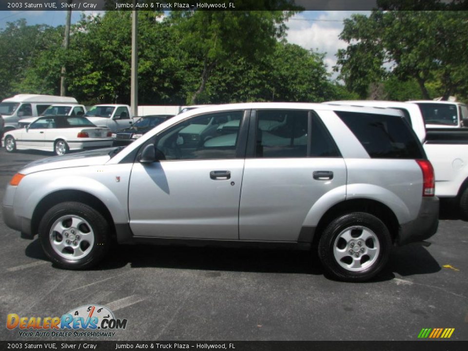 2003 Saturn VUE Silver / Gray Photo #3