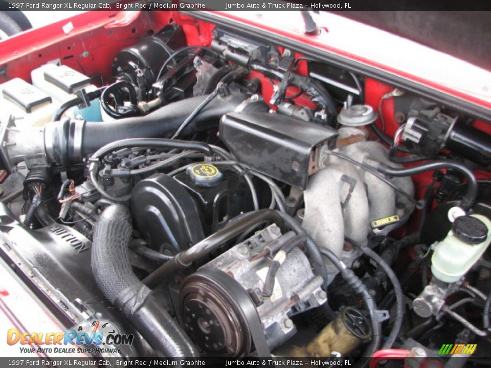 1997 Ford Ranger XL Regular Cab 2.3 Liter SOHC 8-Valve 4 Cylinder Engine Photo #16