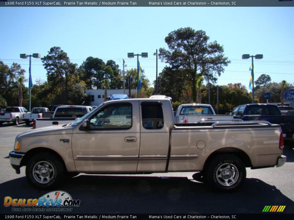 1998 Ford F150 XLT SuperCab Prairie Tan Metallic / Medium Prairie Tan Photo #5