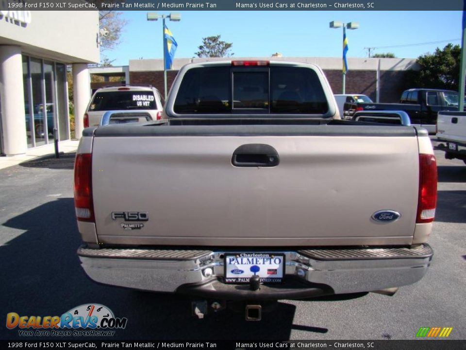 1998 Ford F150 XLT SuperCab Prairie Tan Metallic / Medium Prairie Tan Photo #7