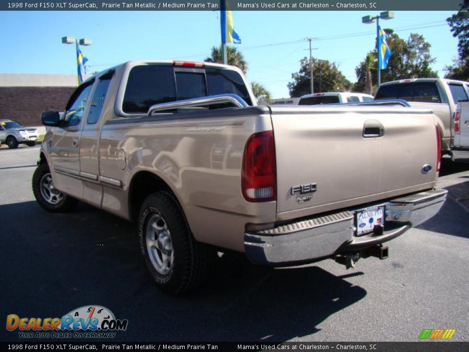 1998 Ford F150 XLT SuperCab Prairie Tan Metallic / Medium Prairie Tan Photo #27