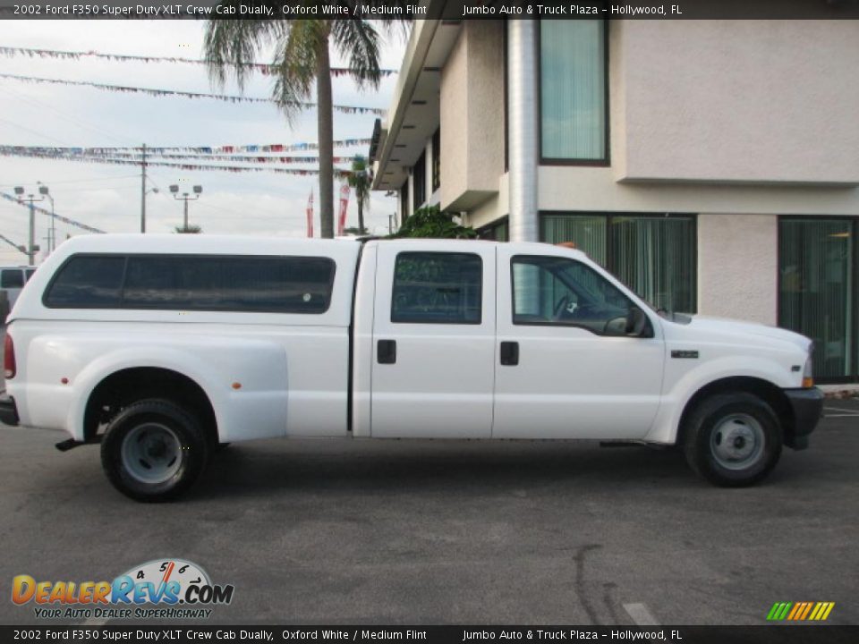 Oxford White 2002 Ford F350 Super Duty XLT Crew Cab Dually Photo #10