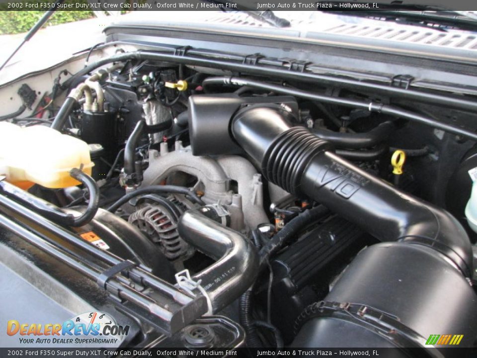 2002 Ford F350 Super Duty XLT Crew Cab Dually 6.8 Liter SOHC 20-Valve Triton V10 Engine Photo #25