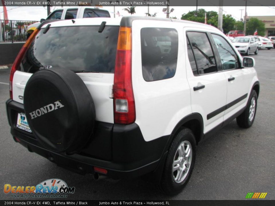 2004 Honda CR-V EX 4WD Taffeta White / Black Photo #9