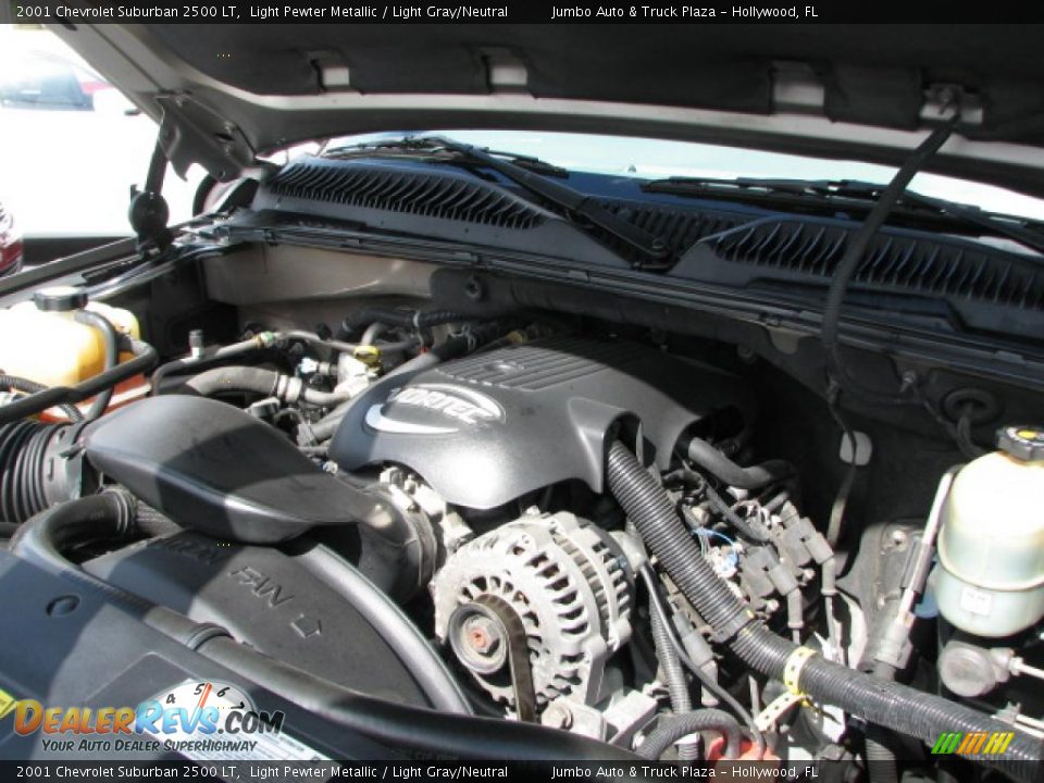 2001 Chevrolet Suburban 2500 LT 6.0 Liter OHV 16-Valve Vortec V8 Engine Photo #29