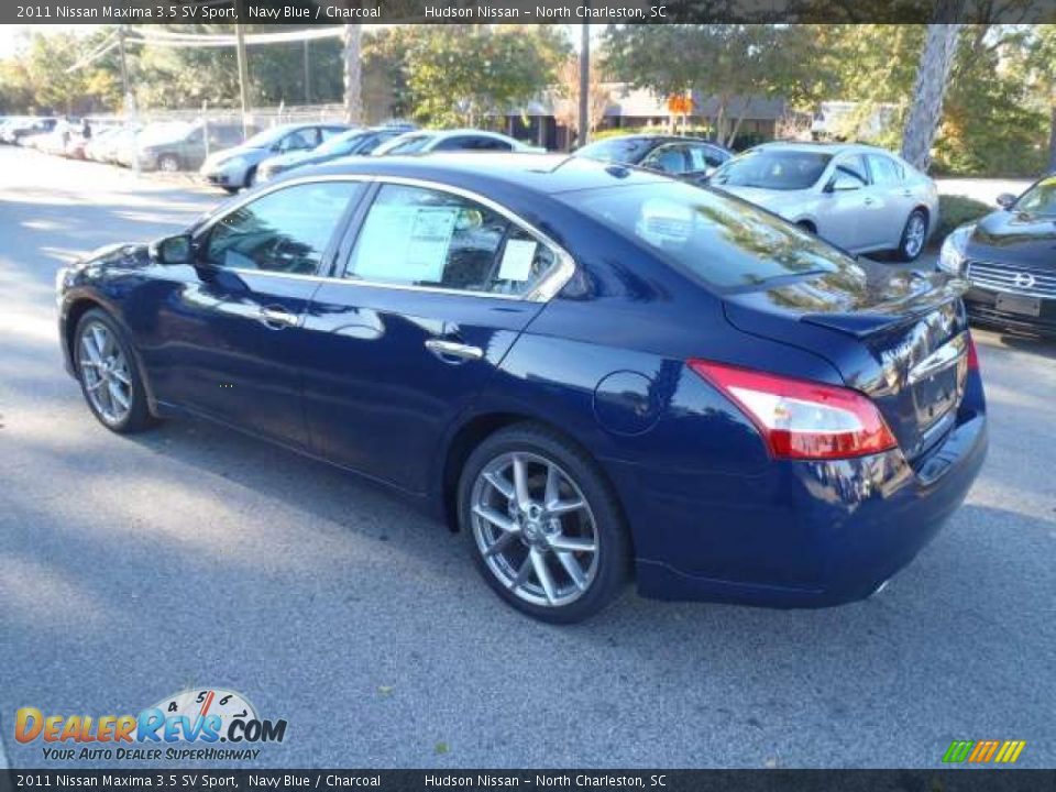 2011 Nissan Maxima 3.5 SV Sport Navy Blue / Charcoal Photo #3