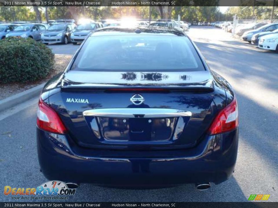 2011 Nissan Maxima 3.5 SV Sport Navy Blue / Charcoal Photo #4