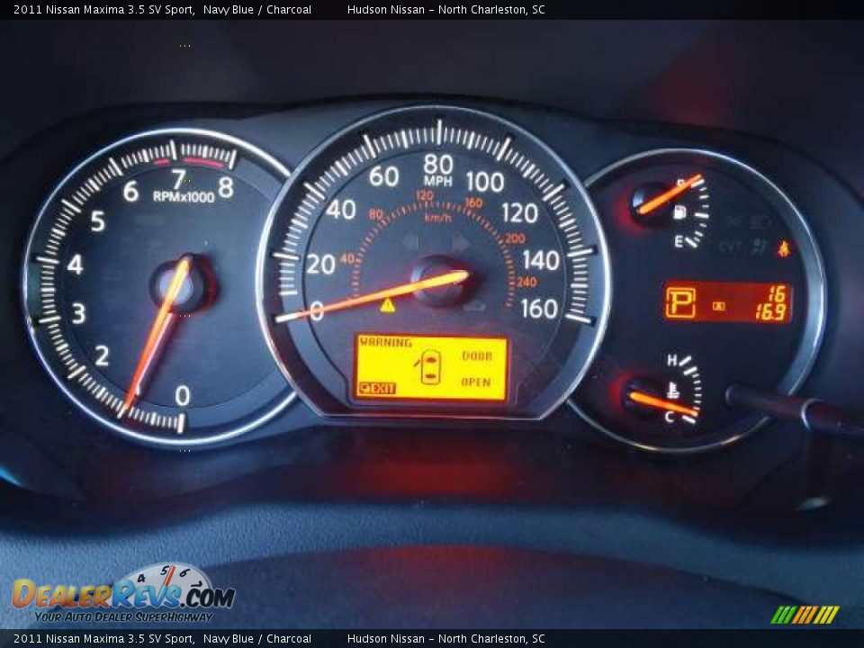 2011 Nissan Maxima 3.5 SV Sport Gauges Photo #8