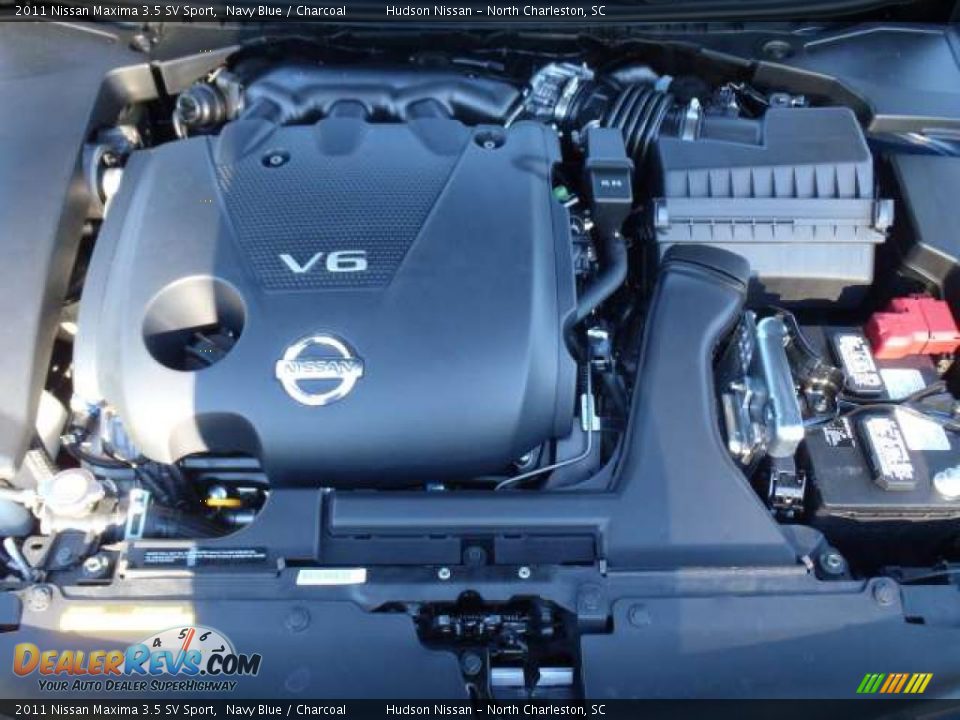 2011 Nissan Maxima 3.5 SV Sport 3.5 Liter DOHC 24-Valve CVTCS V6 Engine Photo #10