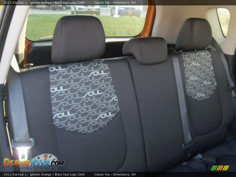 Black Soul Logo Cloth Interior - 2011 Kia Soul + Photo #14