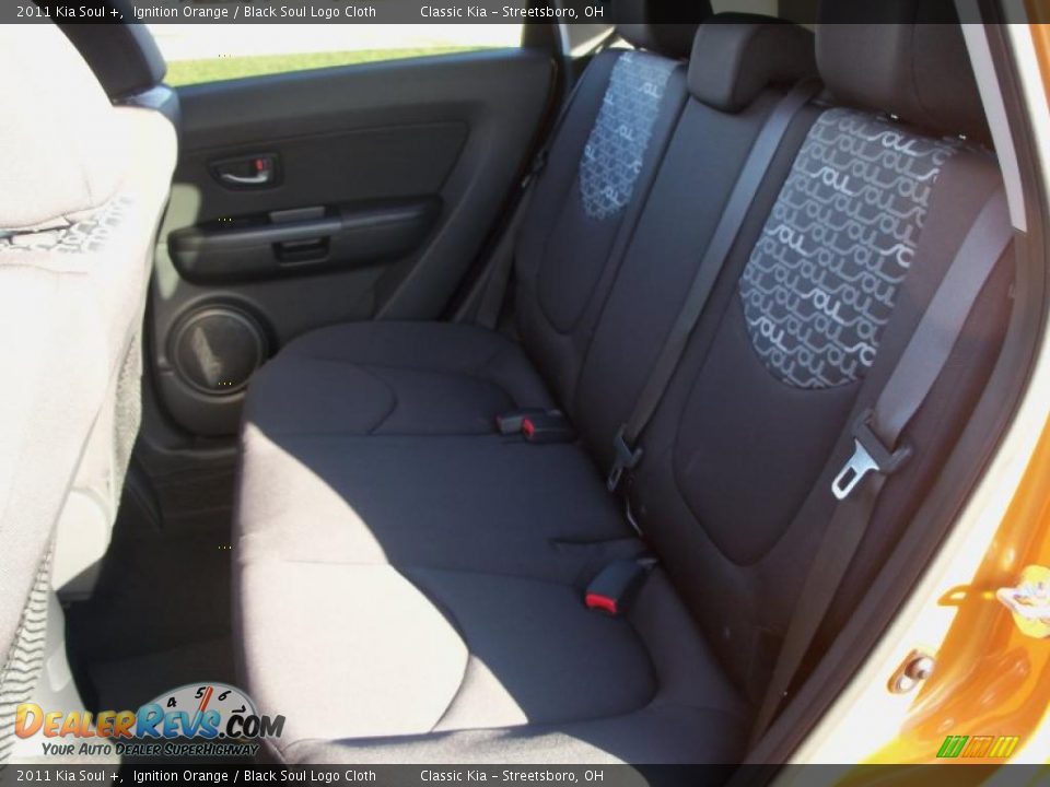 Black Soul Logo Cloth Interior - 2011 Kia Soul + Photo #15