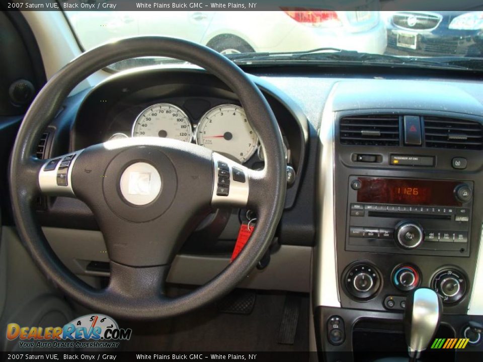 2007 Saturn VUE Black Onyx / Gray Photo #14