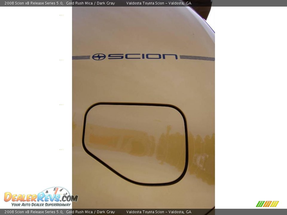 2008 Scion xB Release Series 5.0 Gold Rush Mica / Dark Gray Photo #7