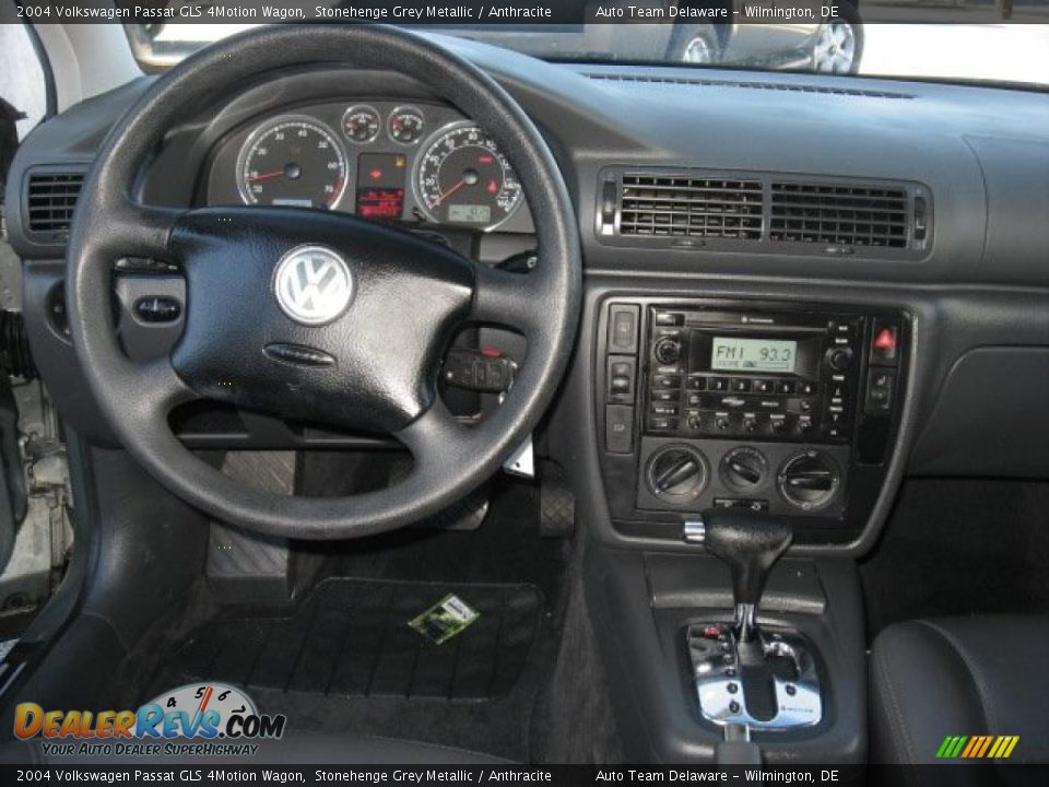 Anthracite Interior 2004 Volkswagen Passat Gls 4motion