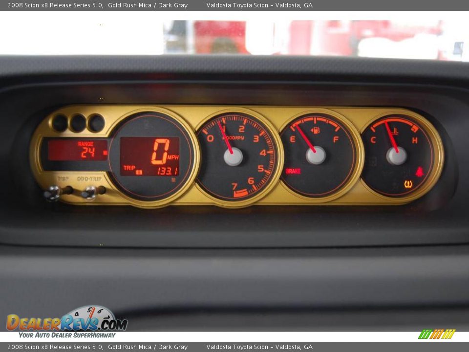 2008 Scion xB Release Series 5.0 Gold Rush Mica / Dark Gray Photo #14