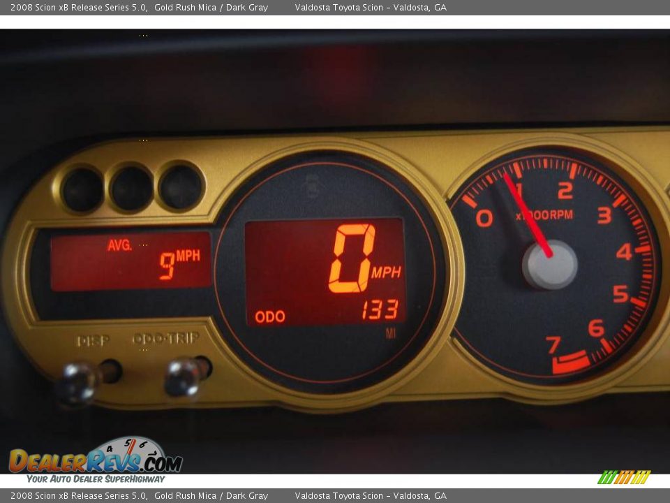 2008 Scion xB Release Series 5.0 Gold Rush Mica / Dark Gray Photo #15