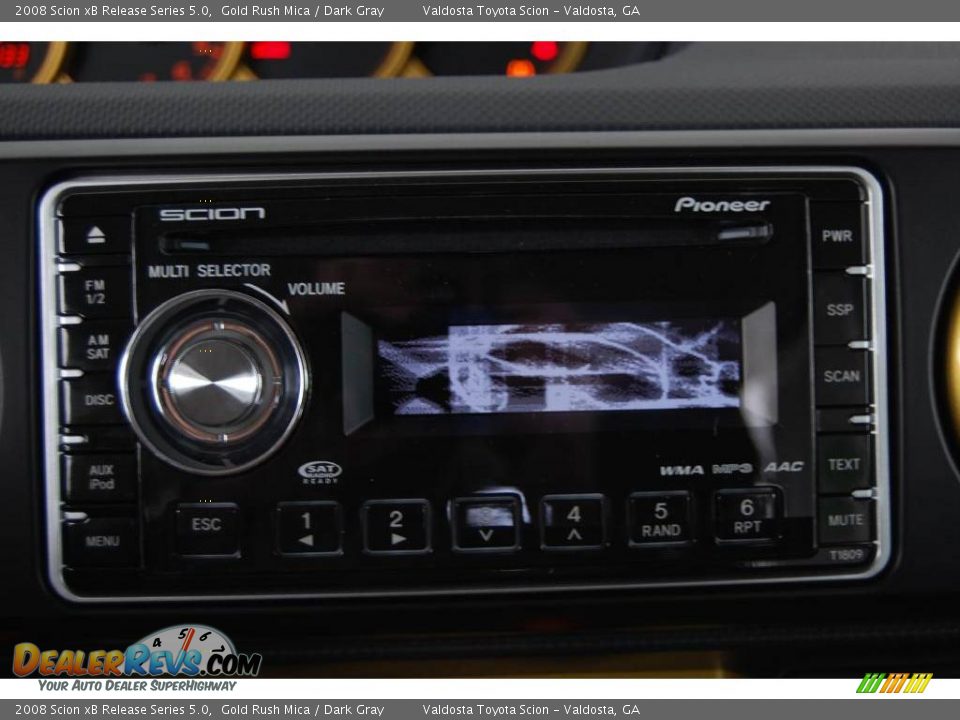 2008 Scion xB Release Series 5.0 Gold Rush Mica / Dark Gray Photo #18