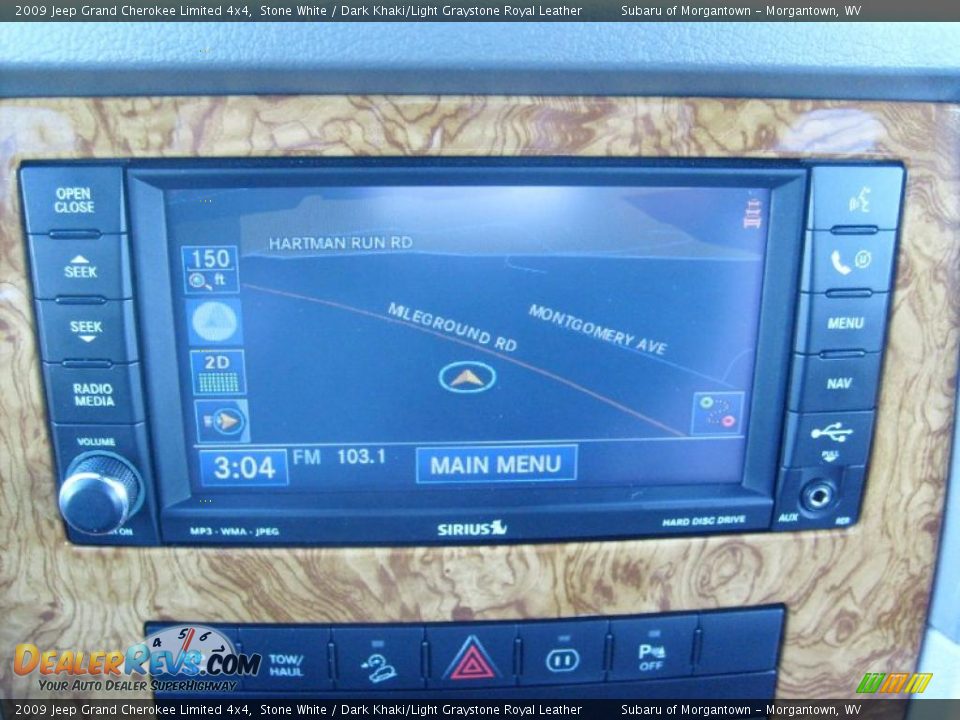 Navigation of 2009 Jeep Grand Cherokee Limited 4x4 Photo #19