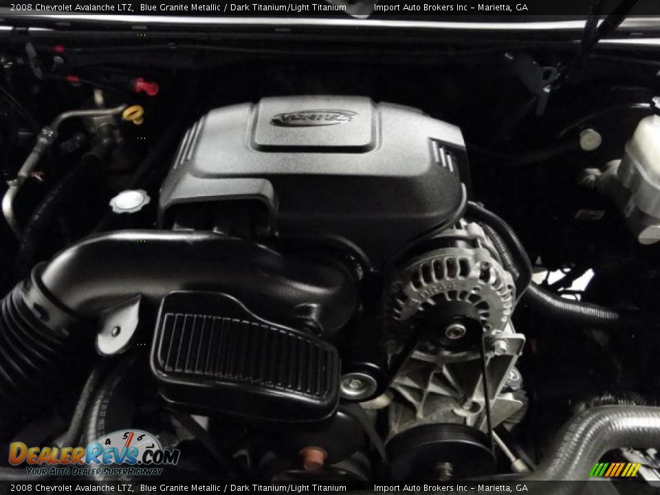 2008 Chevrolet Avalanche LTZ 5.3 Liter OHV 16-Valve Vortec V8 Engine Photo #27