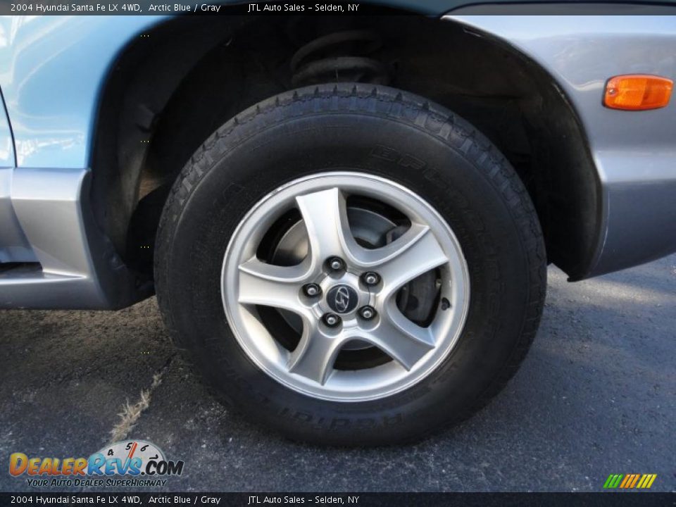 2004 Hyundai Santa Fe LX 4WD Wheel Photo #9