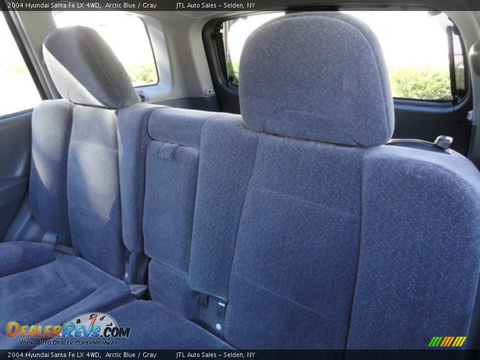 Gray Interior - 2004 Hyundai Santa Fe LX 4WD Photo #17