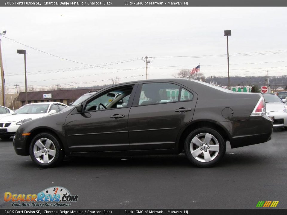 2006 Ford Fusion SE Charcoal Beige Metallic / Charcoal Black Photo #4