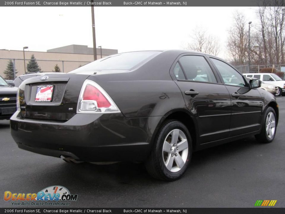 2006 Ford Fusion SE Charcoal Beige Metallic / Charcoal Black Photo #6