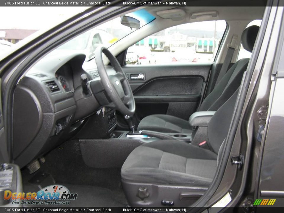 2006 Ford Fusion SE Charcoal Beige Metallic / Charcoal Black Photo #11