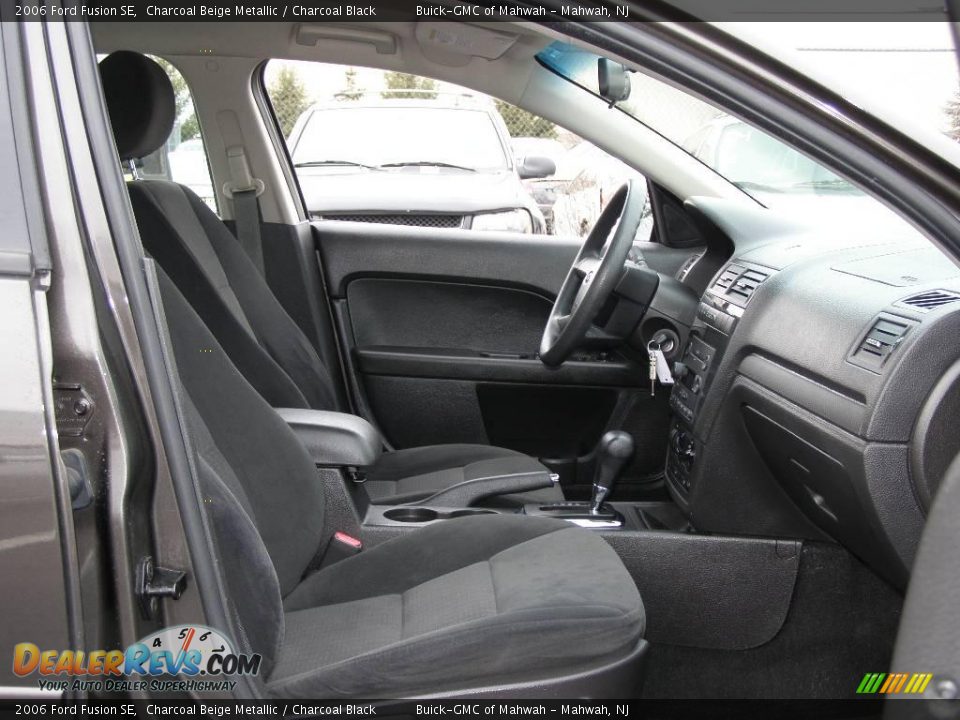 2006 Ford Fusion SE Charcoal Beige Metallic / Charcoal Black Photo #21
