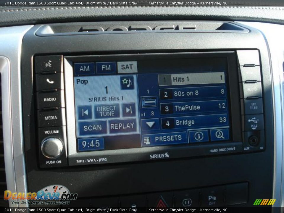 Navigation of 2011 Dodge Ram 1500 Sport Quad Cab 4x4 Photo #16