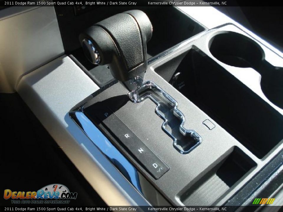 2011 Dodge Ram 1500 Sport Quad Cab 4x4 Bright White / Dark Slate Gray Photo #19
