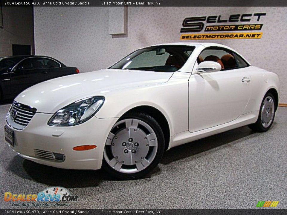 2004 Lexus SC 430 White Gold Crystal / Saddle Photo #1