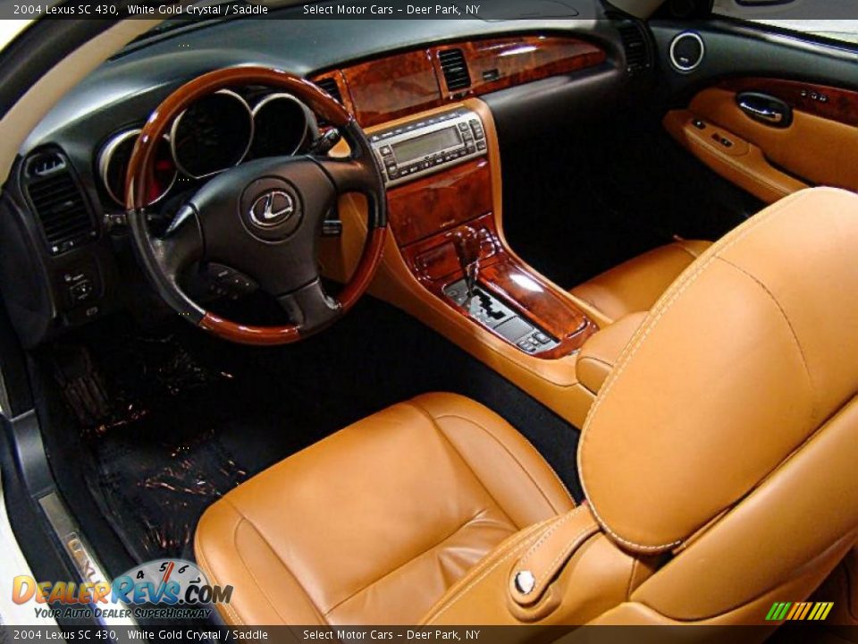 Saddle Interior - 2004 Lexus SC 430 Photo #7