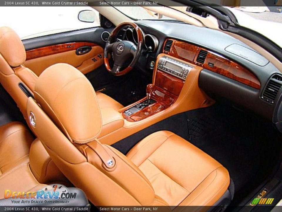 Saddle Interior - 2004 Lexus SC 430 Photo #11