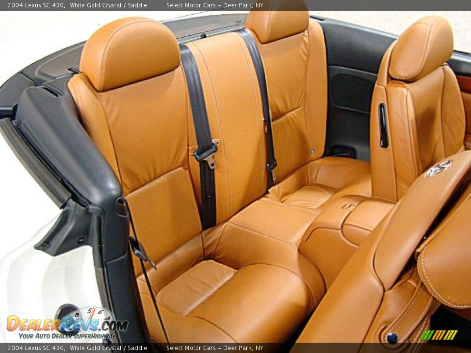 Saddle Interior - 2004 Lexus SC 430 Photo #12