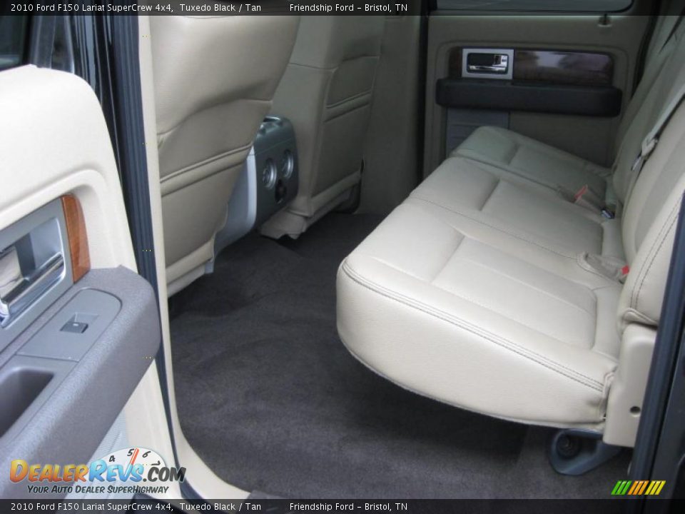 Tan Interior 2010 Ford F150 Lariat Supercrew 4x4 Photo 16
