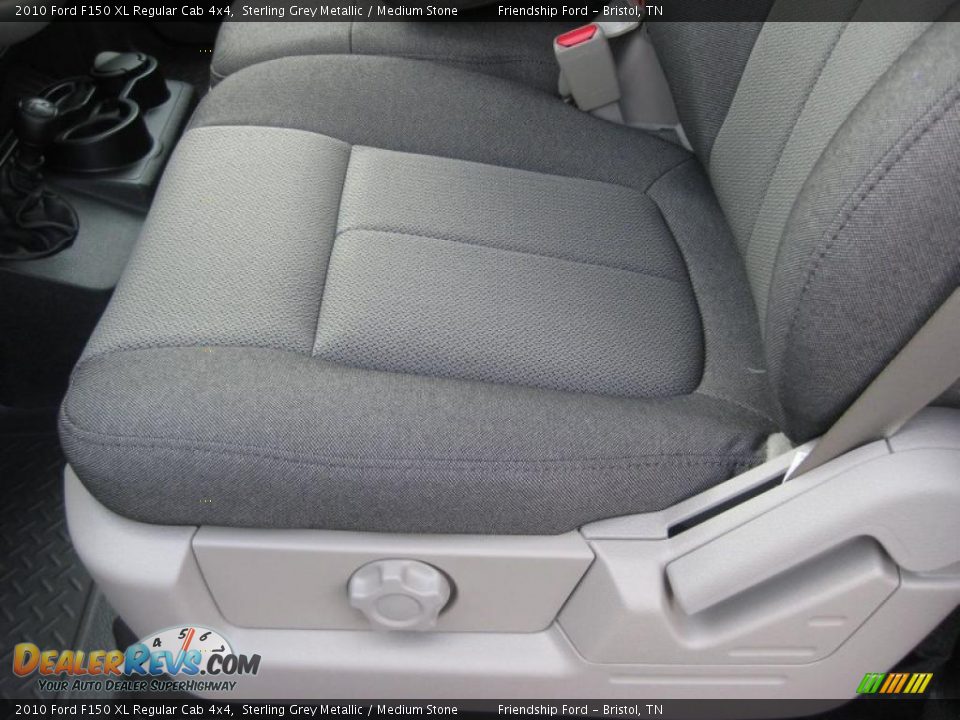 Medium Stone Interior - 2010 Ford F150 XL Regular Cab 4x4 Photo #14