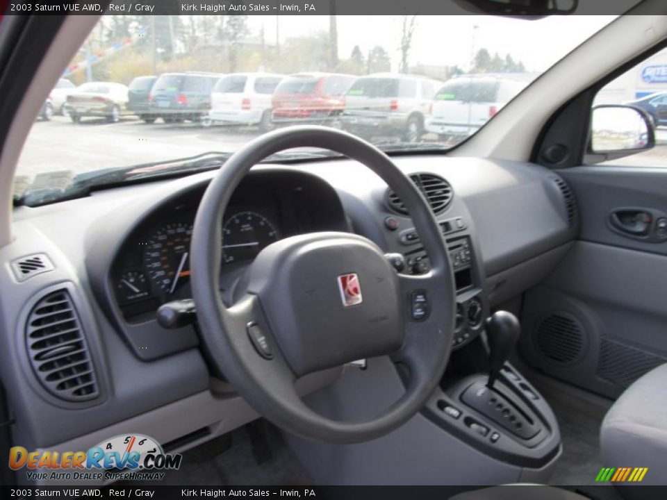 Gray Interior 2003 Saturn Vue Awd Photo 8 Dealerrevs Com