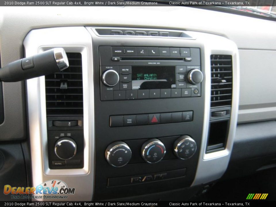 Controls of 2010 Dodge Ram 2500 SLT Regular Cab 4x4 Photo #9