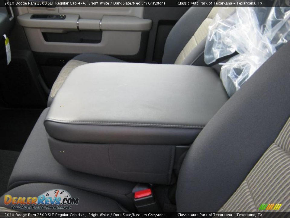2010 Dodge Ram 2500 SLT Regular Cab 4x4 Bright White / Dark Slate/Medium Graystone Photo #12