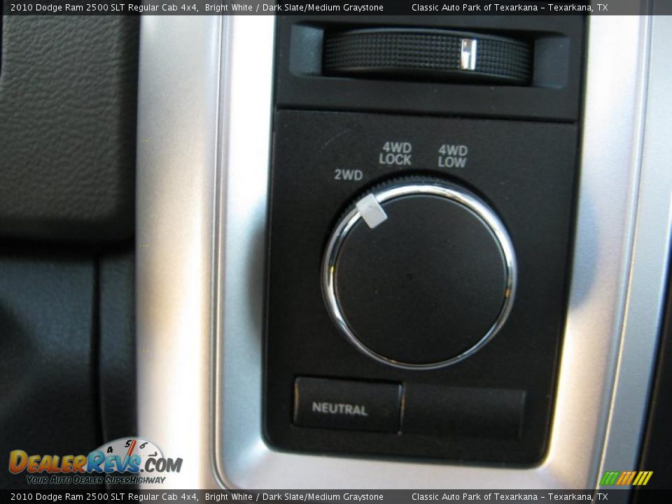 Controls of 2010 Dodge Ram 2500 SLT Regular Cab 4x4 Photo #13