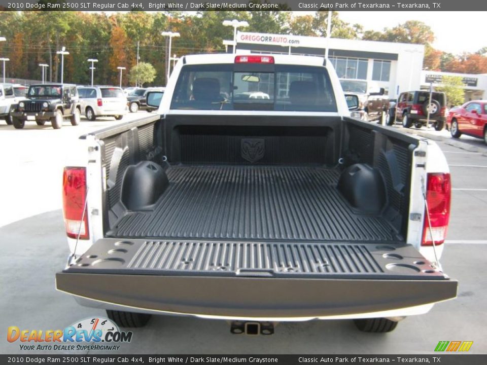 2010 Dodge Ram 2500 SLT Regular Cab 4x4 Bright White / Dark Slate/Medium Graystone Photo #17