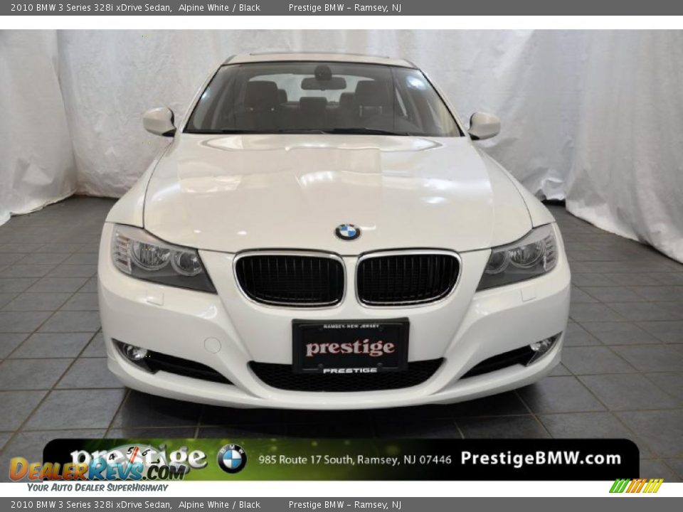 2010 BMW 3 Series 328i xDrive Sedan Alpine White / Black Photo #6