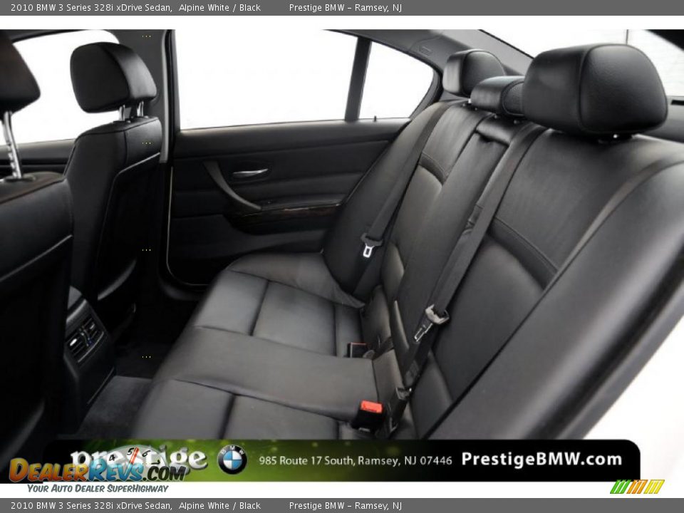 2010 BMW 3 Series 328i xDrive Sedan Alpine White / Black Photo #9