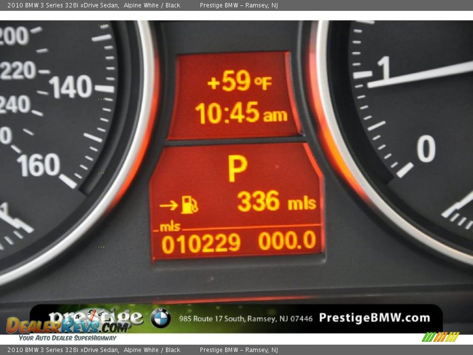 2010 BMW 3 Series 328i xDrive Sedan Alpine White / Black Photo #14