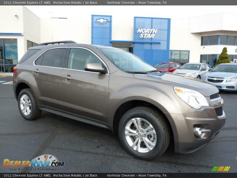 2011 Chevrolet Equinox LT AWD Mocha Steel Metallic / Jet Black Photo #1