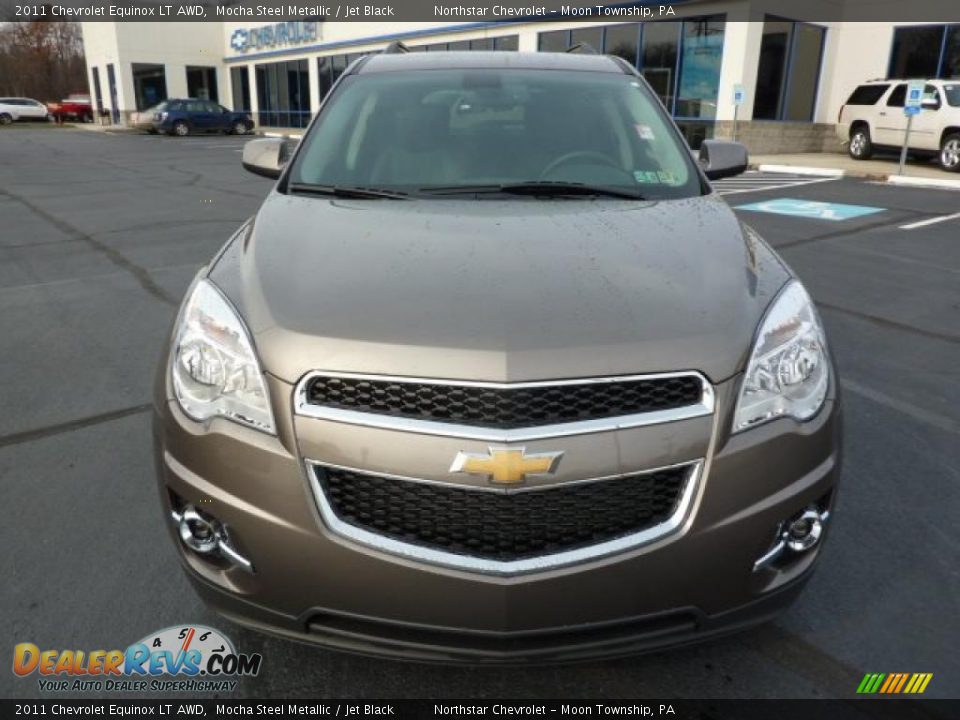 2011 Chevrolet Equinox LT AWD Mocha Steel Metallic / Jet Black Photo #2