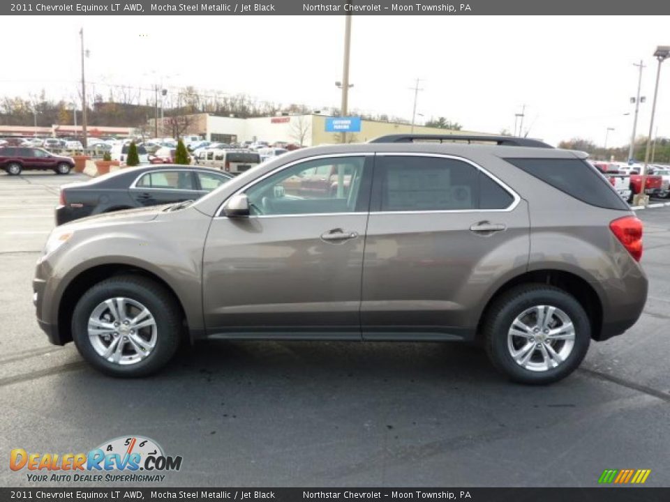 2011 Chevrolet Equinox LT AWD Mocha Steel Metallic / Jet Black Photo #4