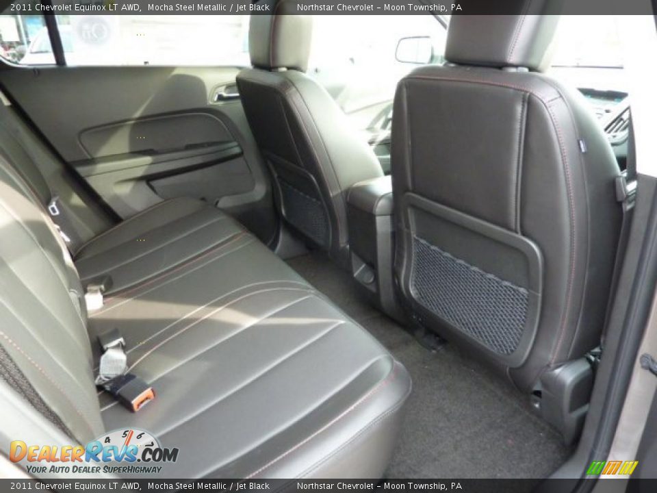 Jet Black Interior - 2011 Chevrolet Equinox LT AWD Photo #9