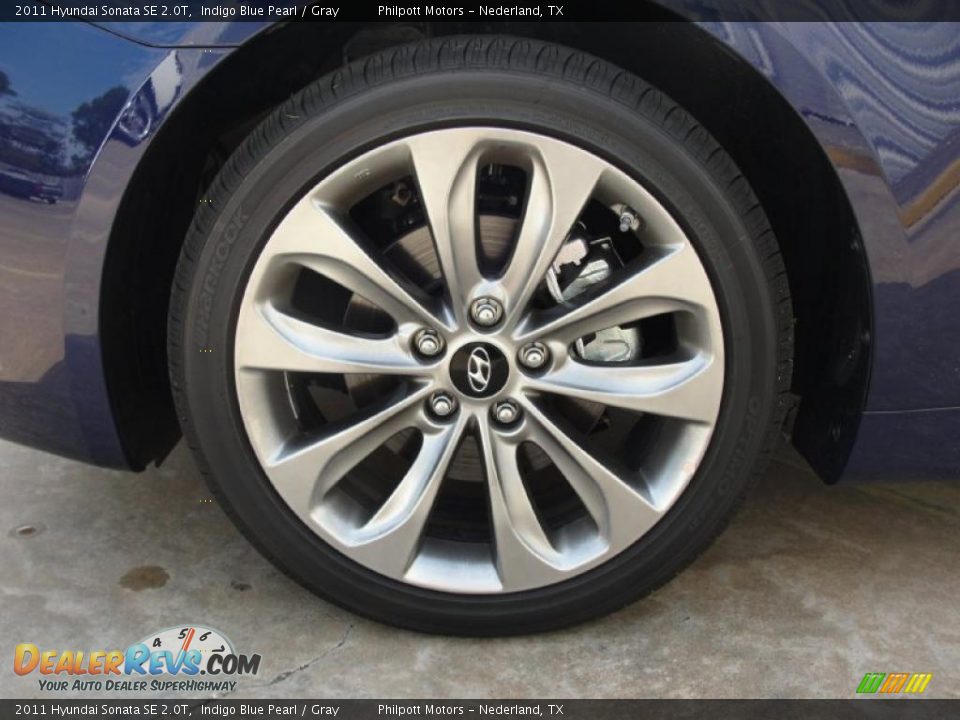 2011 Hyundai Sonata SE 2.0T Wheel Photo #10